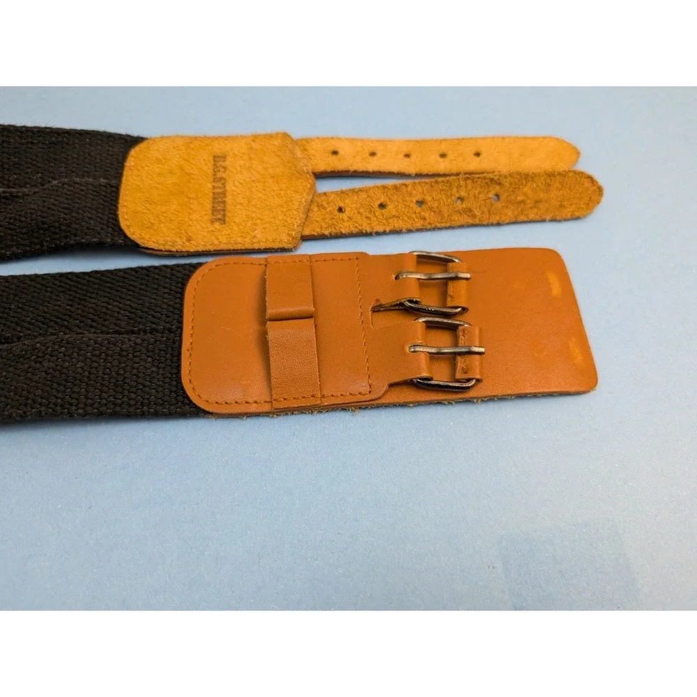 Women's BG Street Black Brown Leather Belt 31